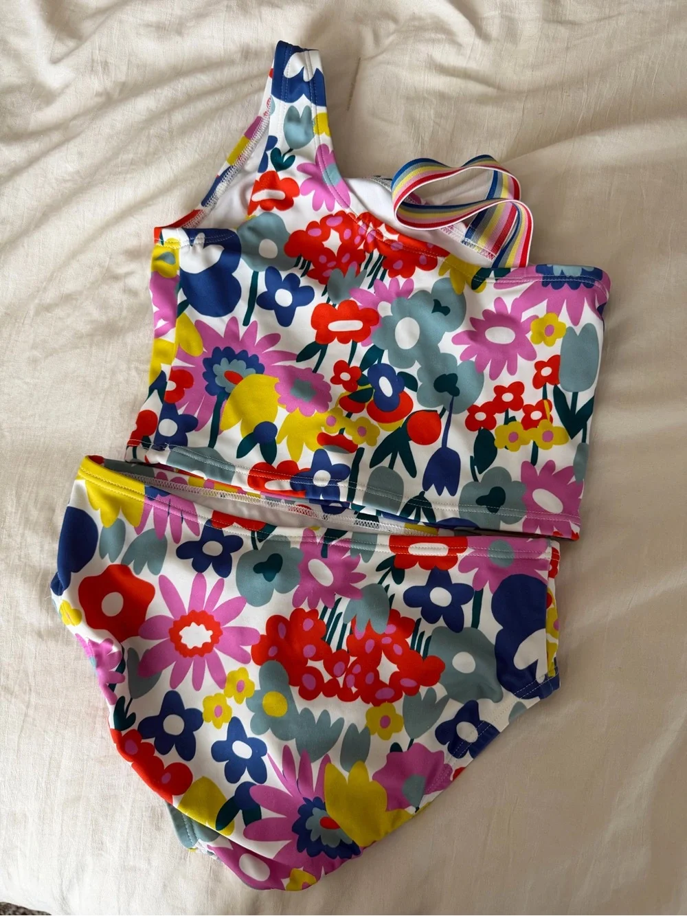 Hanna Andersson floral swimsuit